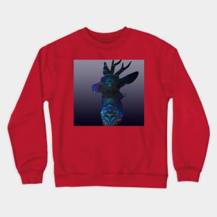 Psychedelic deer Crewneck Sweatshirt